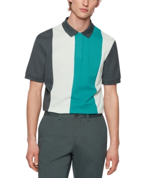 Boss Men's Mercerized-Cotton Polo Shirt