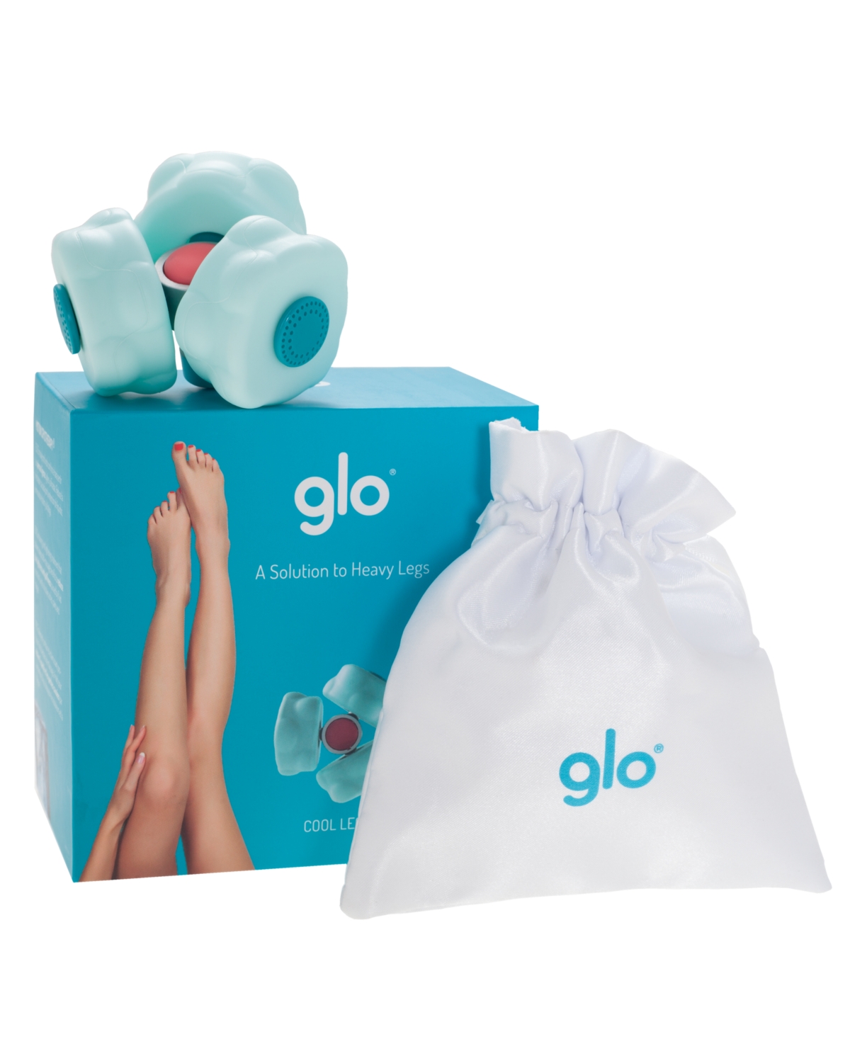 Glo910 Cool Legs Cryo Massage Roller - Blue