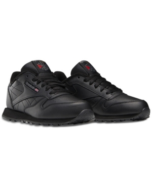 Reebok Big Kids Classic Leather Casual Sneakers from Finish Line
