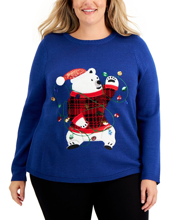 Plus size sweaters at macy's online