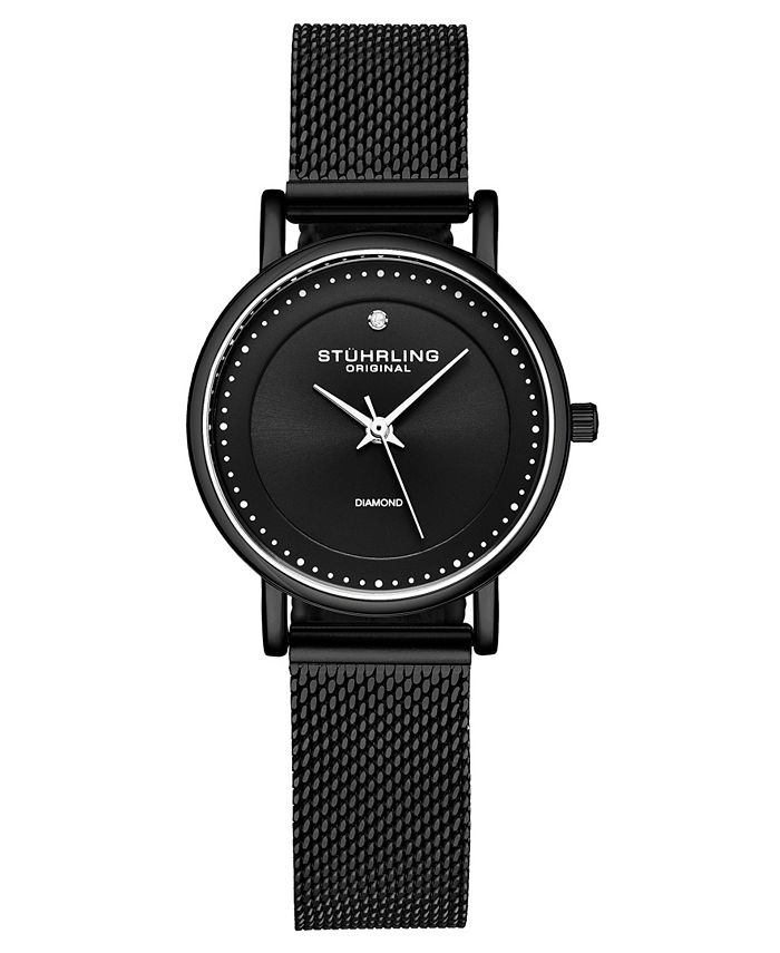 Stuhrling diamond on sale watch