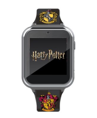 Harry Potter Kid's Touch Screen Black Silicone Strap Smart Watch, 46mm x 41mm