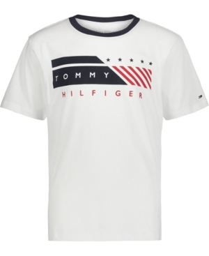 Tommy Hilfiger Toddler Boys Flag Band Short Sleeve T-shirt