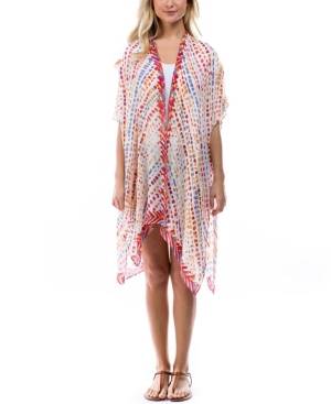 Women's Paint Drop Topper Ruana