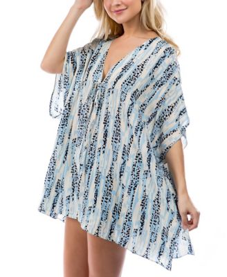 Women's Animal Print Lightweight Coverup Kimono