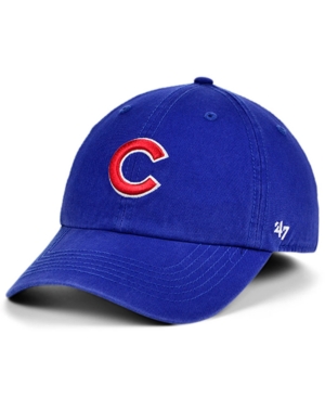 47 Brand Chicago Cubs Classic On-field Replica Franchise Cap In Royalblue