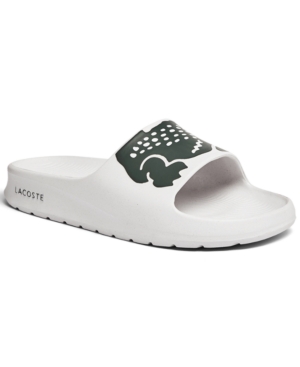 Lacoste Women's Croco 20 Synthetic Print Slide Sandals from Finish Line