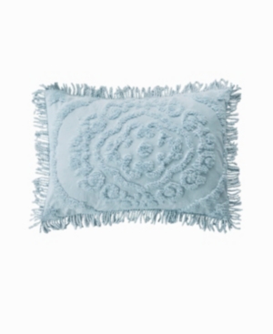 MARTHA STEWART COLLECTION CLOSEOUT! CLOSEOUT! MARTHA STEWART COLLECTION TUFTED MEDALLION CHENILLE SHAM, STANDARD, CREATED FOR 