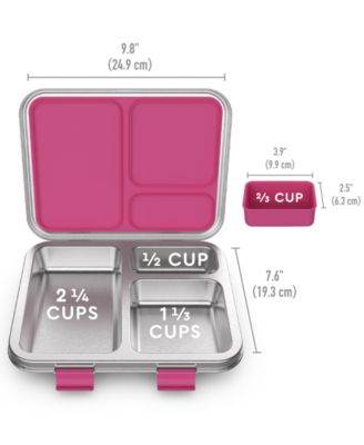 Kids Stainless Steel Leak-Resistant Lunch Box (Blue)