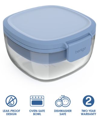 Leak-Proof All-In-One Salad Container