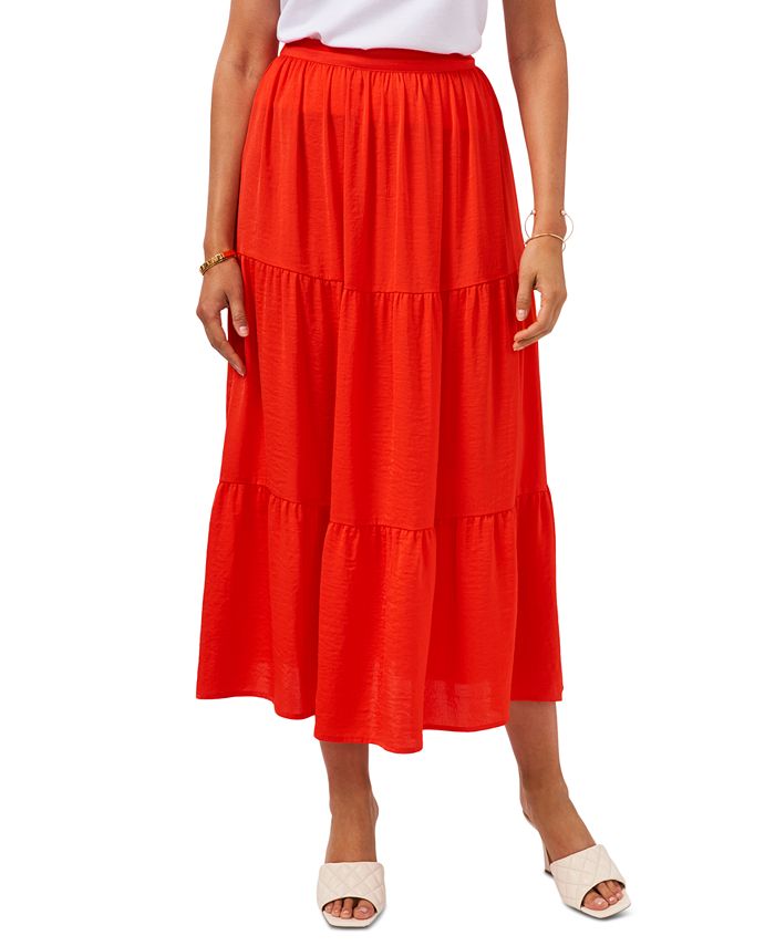 Vince Camuto Tiered Maxi Skirt - Macy's