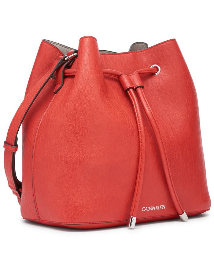 calvin klein orange purse