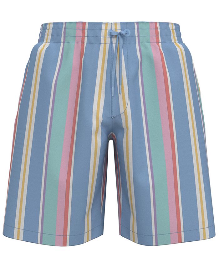 Tommy Hilfiger Tommy Hilfiger Men's Pastel Capsule Striped Shorts - Macy's