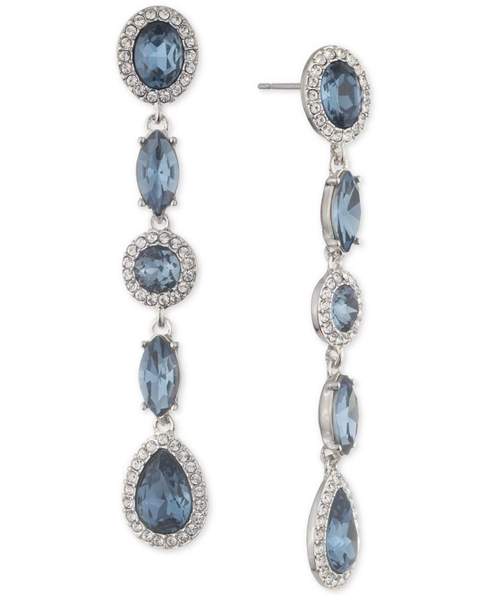 Givenchy Crystal Halo Linear Drop Earrings Macy's