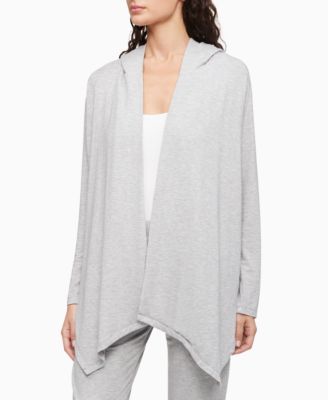 Calvin Klein - Pure Lounge Open-Front Hoodie