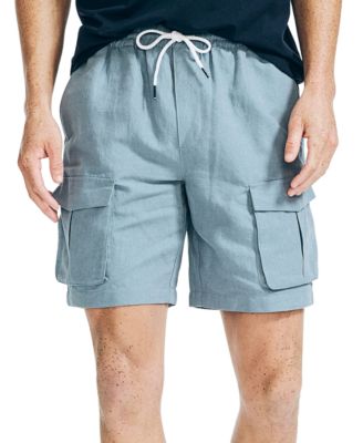 nautica mens linen shorts