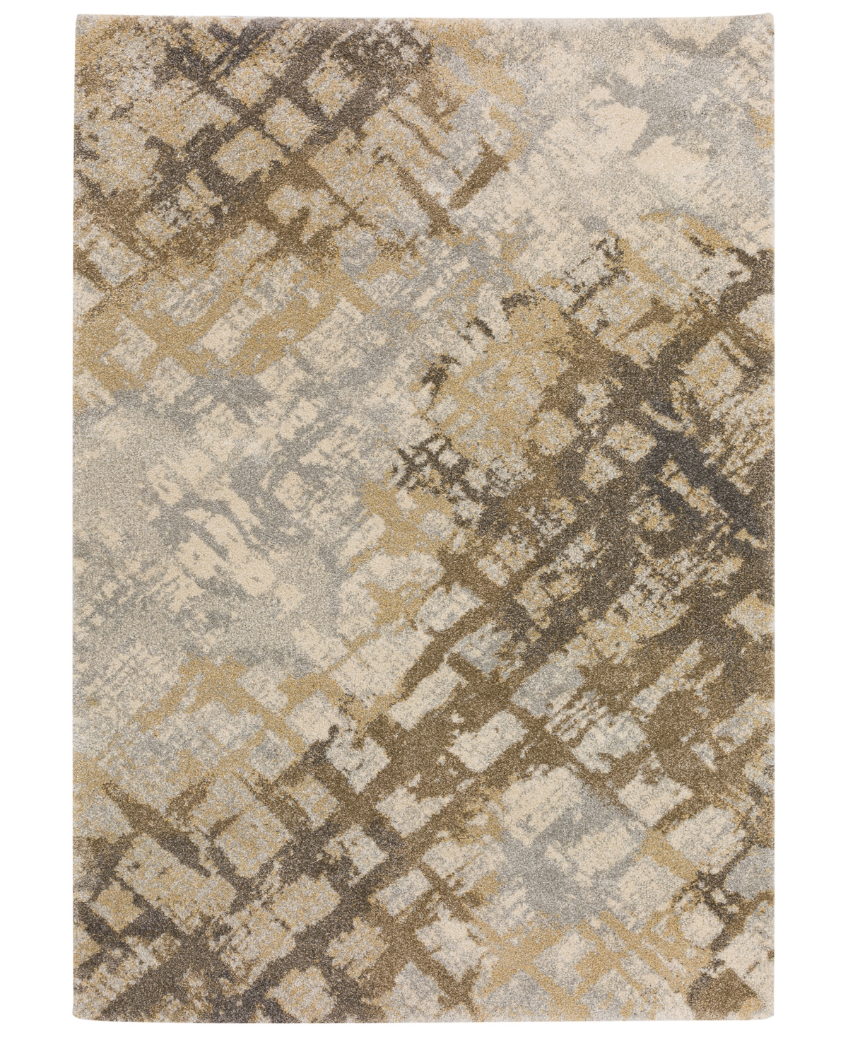 D Style Nola OR15 8' x 10' Area Rug - Silver-Tone