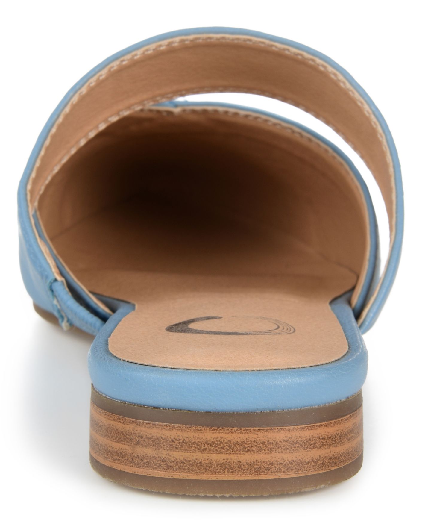 Женские сабо Journee Collection Stasi Pointed Toe Mules, цвет: Синий — фото 3