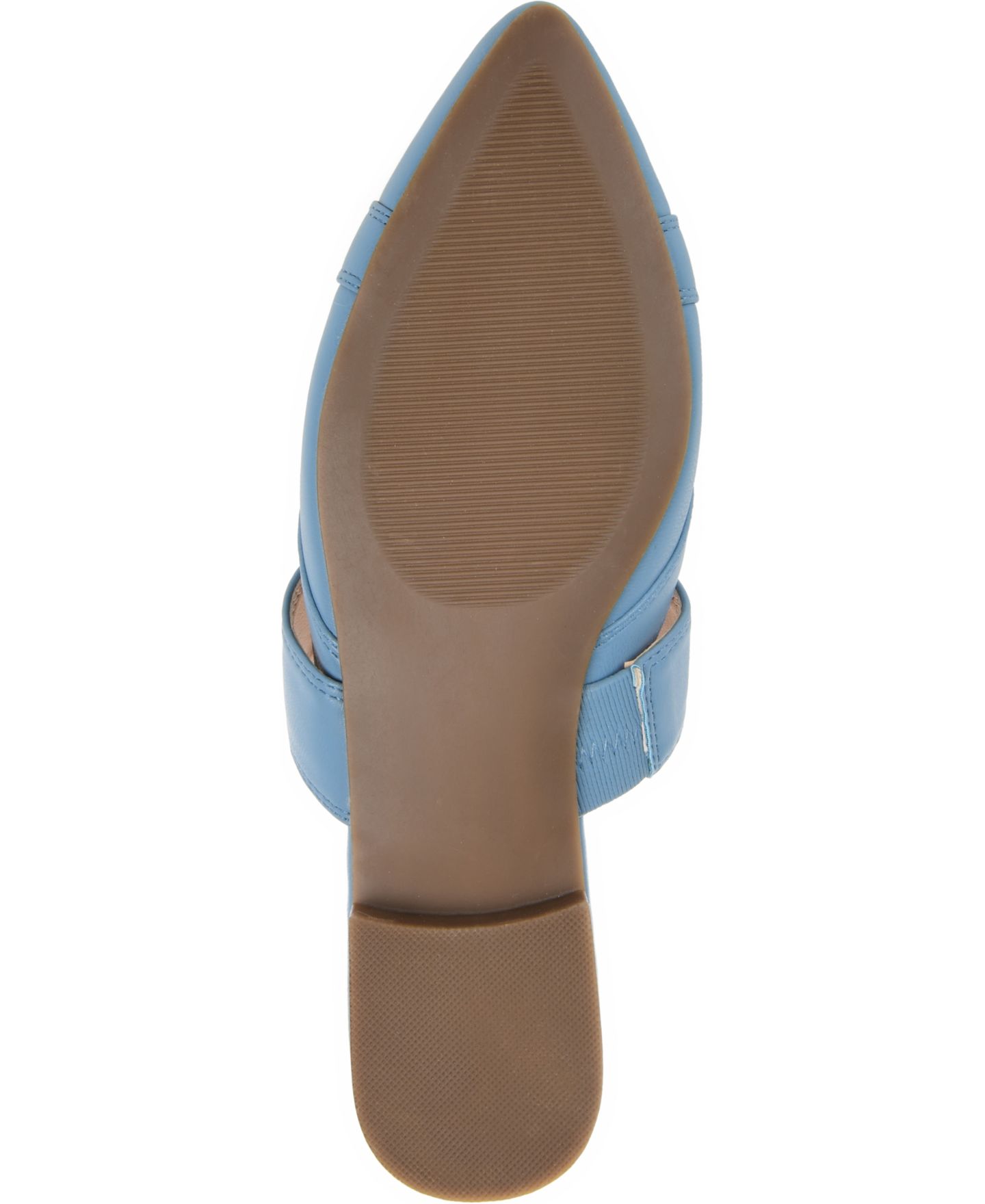 Женские сабо Journee Collection Stasi Pointed Toe Mules, цвет: Синий — фото 5