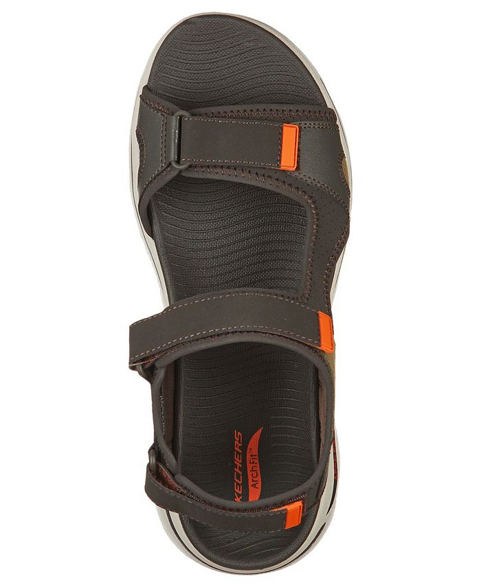 Skechers Men's GOwalk Arch Fit - Mission Cage Sandals from Finish Line ...