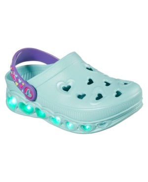 Skechers Little Girls Foamies Light Hearted - Unicorns Sunshine Casual Clog Shoes from Finish Line