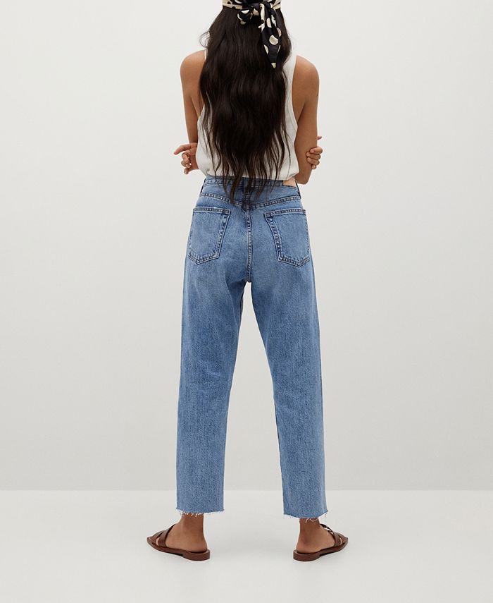 MANGO AnkleLength StraightFit Jeans Macy's