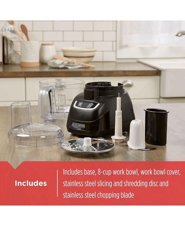 Black & Decker FP1600B 8Cup Food Processor Macy's