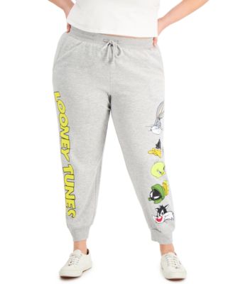 Freeze 24-7 - Trendy Plus Size Looney Tunes Joggers