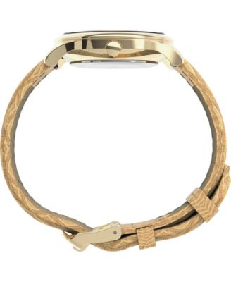 Timex Women's Easy Reader Gen 1 Tan Leather Strap Watch 32mm