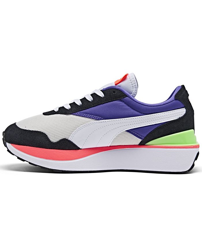 women's puma cruise rider denim casual shoes