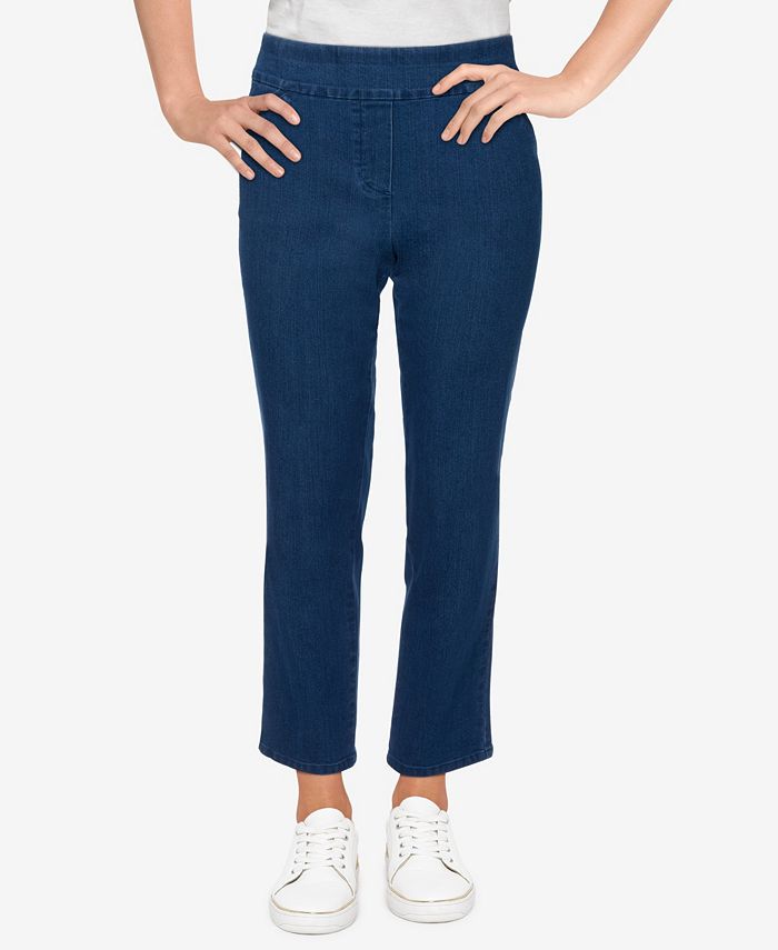 Alfred dunner black denim jeans 2025