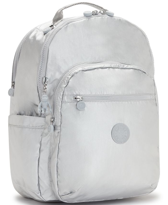Kipling Seoul XL Metallic Backpack & Reviews - Handbags & Accessories ...