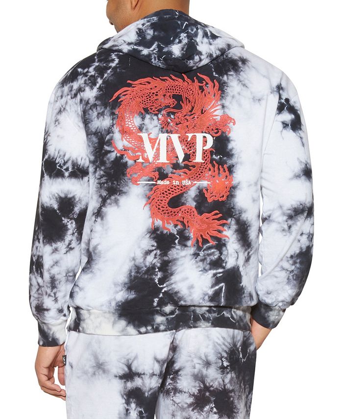 mens big and tall tie dye hoodie