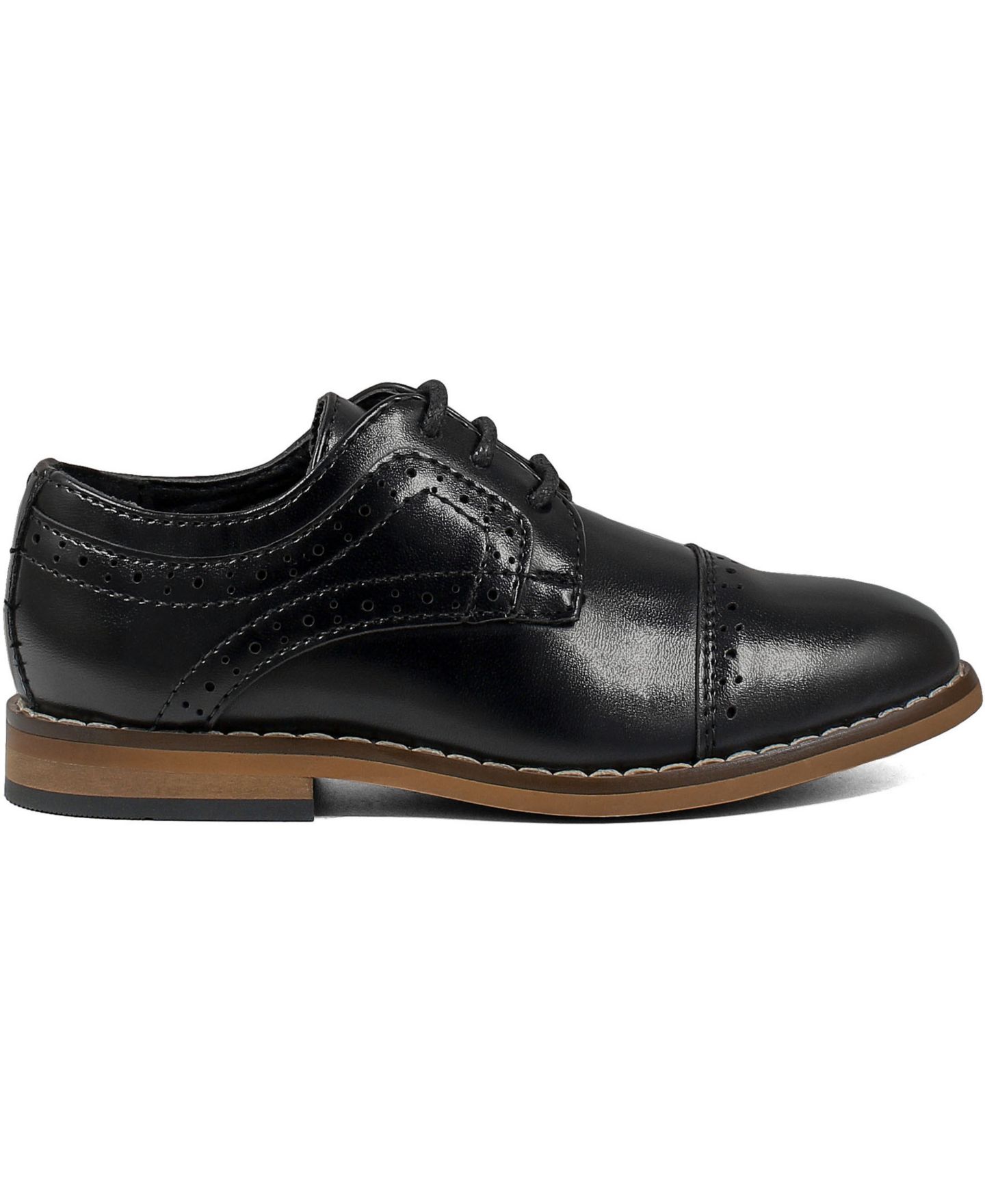 Туфли Stacy Adams Dickinson Cap Toe Oxford Shoes для мальчиков-малышей — фото 3