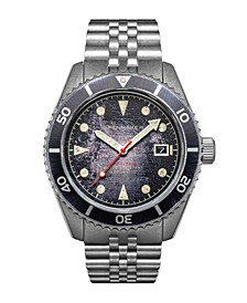 Men's Wreck Automatic Solid Stainless Steel Bracelet Watch, 44mm