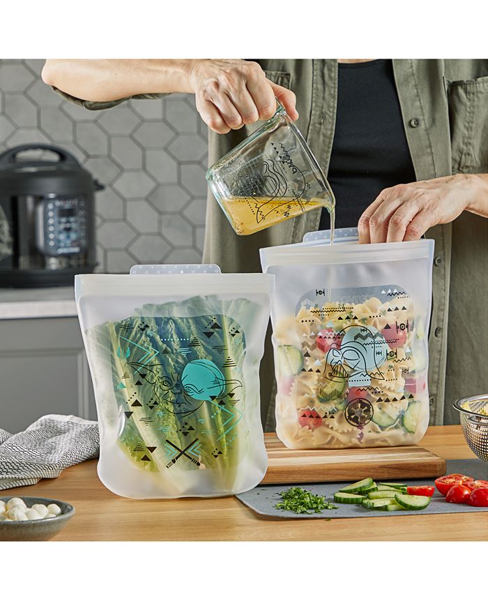 Pyrex Star Wars Silicone Reusable Sandwich Bags, Set of 2 Macy's