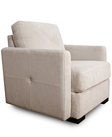 Aubrena 39" Fabric Chair, Created for Macy's