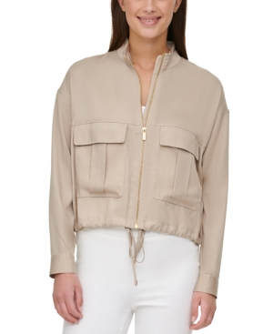 Calvin Klein Zip-Front Cargo Jacket