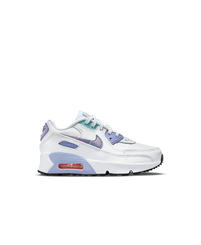 Nike Little Girls Air Max 90 SE 2 Casual Sneakers from Finish Line - Macy's
