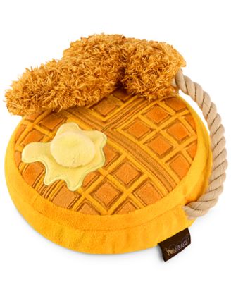 P.L.A.Y. - Barking Brunch Chicken & Woffles Plush Dog Toy