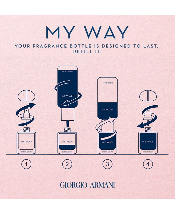 Giorgio Armani My Way Eau de Parfum Refill, 5.1-oz. & Reviews - All Perfume - Beauty - Macy's