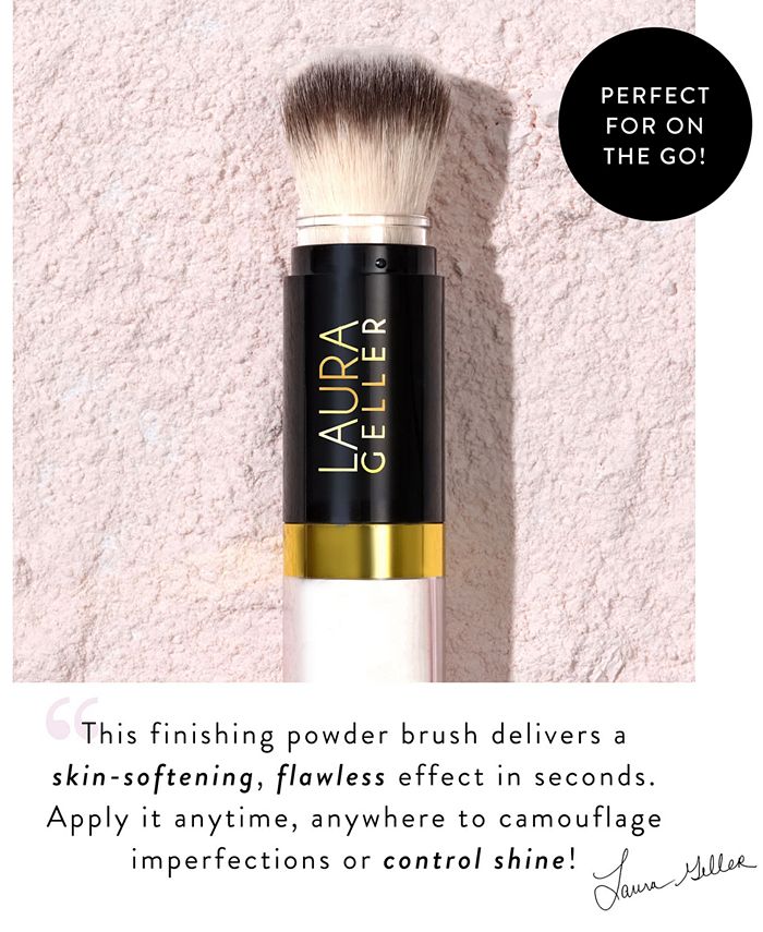 Laura Geller Beauty Matte Maker Loose Powder Brush & Reviews Makeup