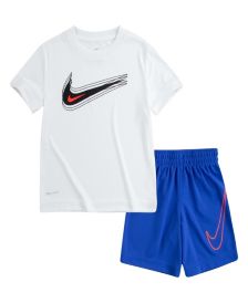 Little Boys Value T-shirt and Shorts Set, 2 Piece