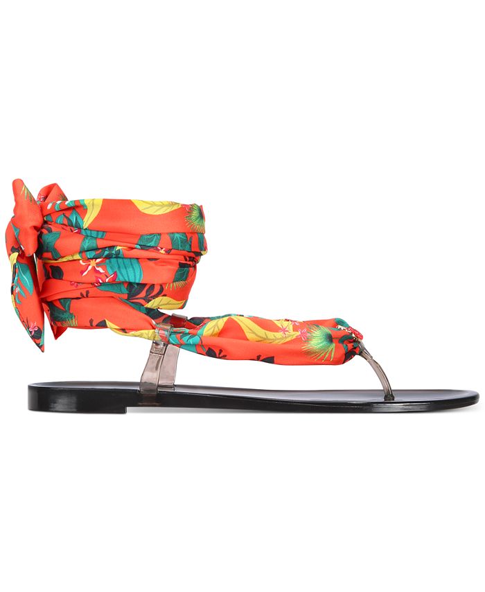 INC International Concepts Women's Malana Scarf Flat Sandals, Created For Macy's & Reviews