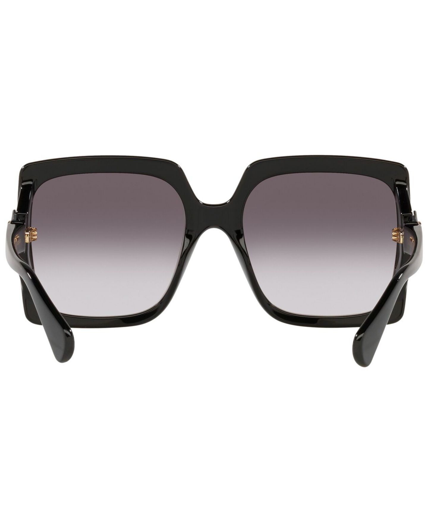 Женские солнцезащитные очки Gucci Sunglasses, GG0876S, цвет: Чёрный / Серый — фото 5