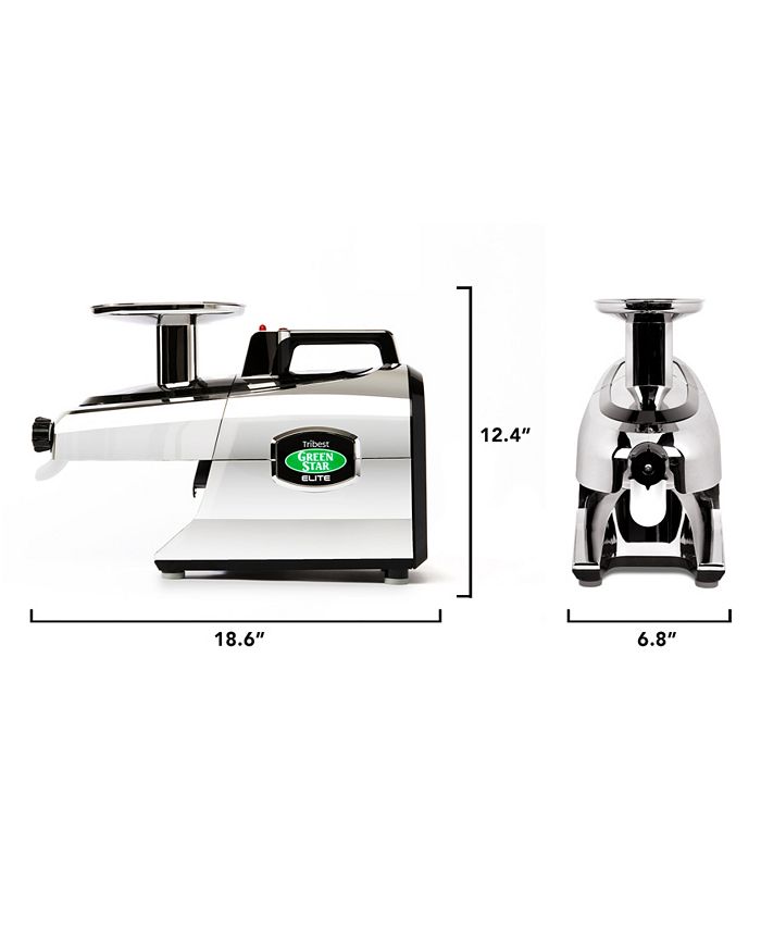 Tribest Greenstar Elite Jumbo Twin Gear Complete Masticating Juicer