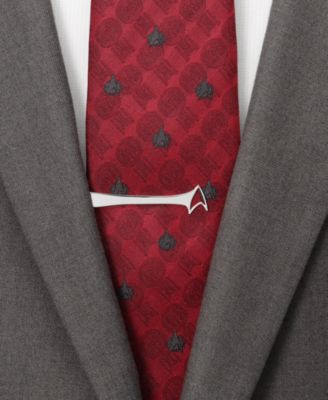 Men's Sterling Cutout Delta Shield Tie Bar