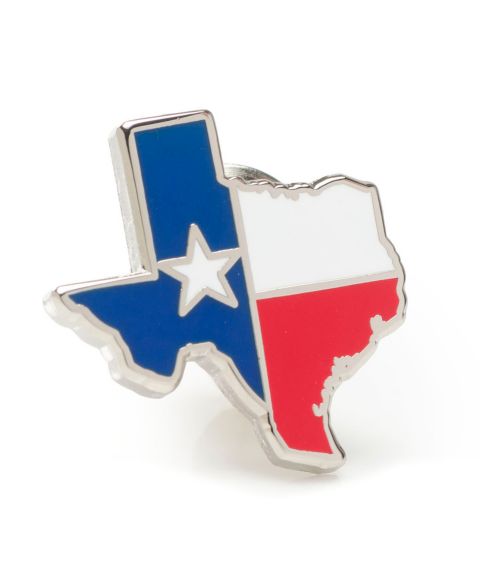 Мужские аксессуары Cufflinks Inc. Texas Flag Lapel Pin
