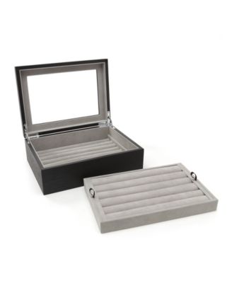 Men&#39;s Onyx Cufflinks Collector&#39;s Case