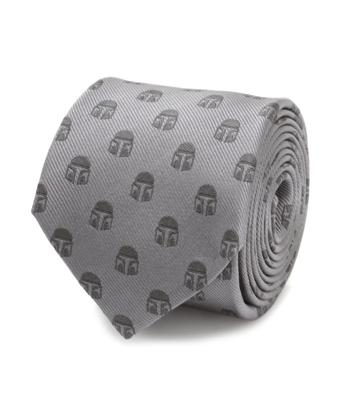 Men's Mandalorian Helmet Tie - Gray